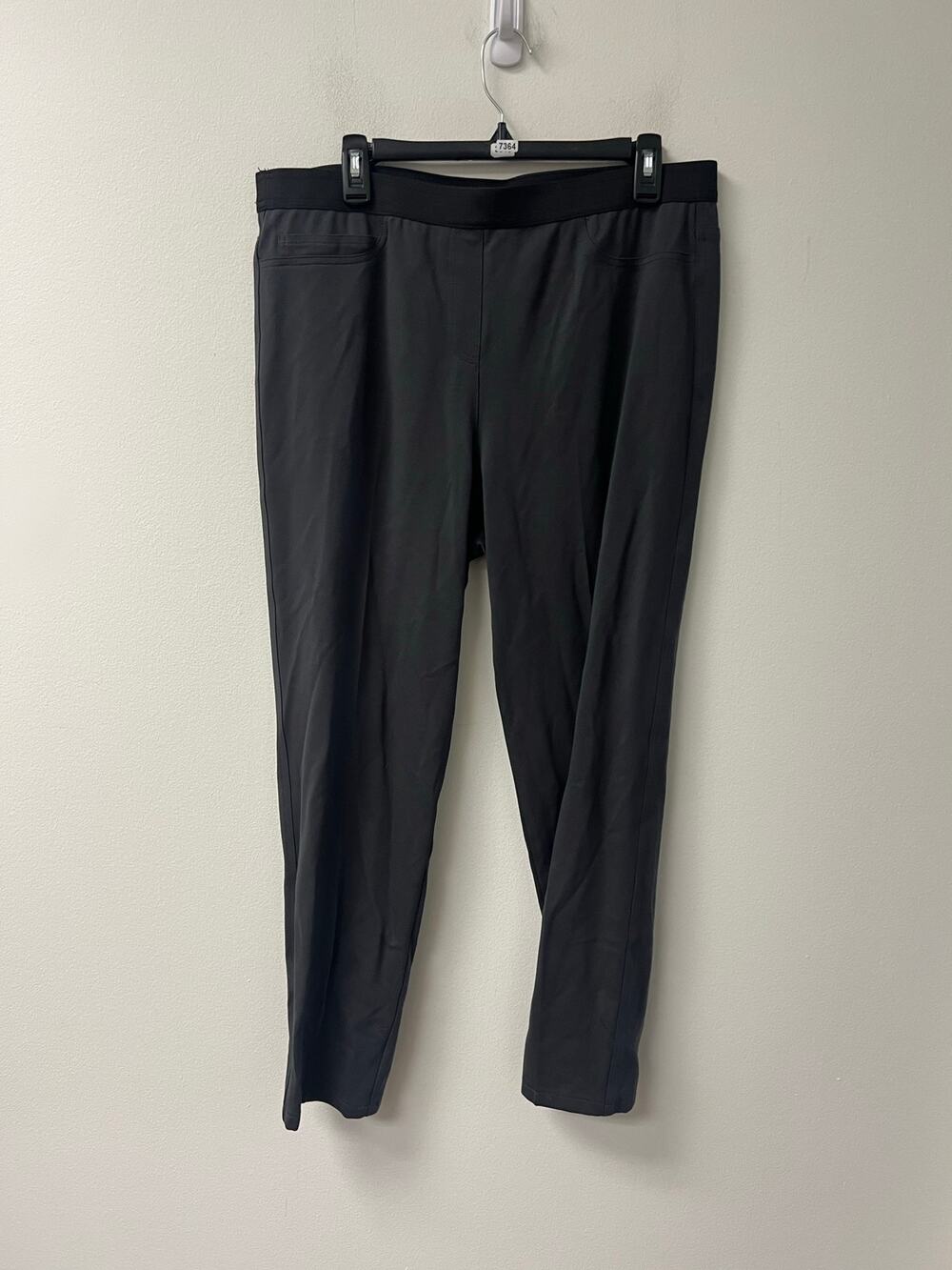 Peace of Cloth Grey Pull On 5 Pocket Pants Sz XL